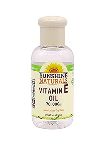 Sunshine Natural Vitamin E 70000 PU Oil (75ml)