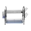 Royalford Rf2563 Wall Hanging 2-layer Dish Rack - 540 X 252 X 378 Mm