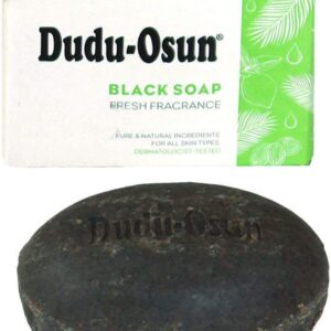 Dudu-osun, African Black Soap, 100% Pure, 150g. (Pack of 4)