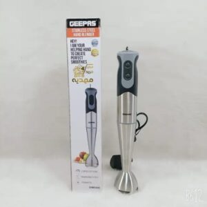 Geepas Stainless Steel Hand Blender, 700w, Stainless Steel, GHB5468