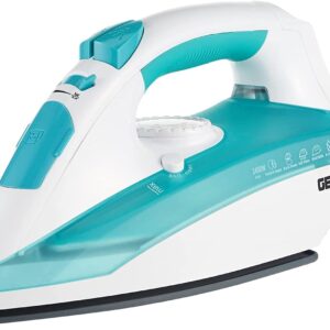 Geepas Cordless/Corded Steam Iron- GSI24015| Wet and Dry Steam Iron Box Handy Design with Powerful Burst Steam, Anti-Drip Function