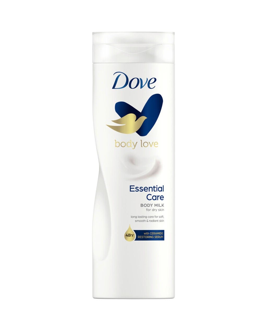 Dove Body Love Body Milk Lotion, for Dry skin, Essential Care, for Long Lasting Smooth and Radiant Skin, 250ml