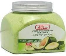 Skin Doctor Whitening Avocado Scrub For Face And Body - 500g