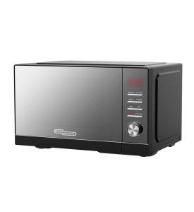 Super General 25 Liter Microwave Oven SGMM926NHM, 900W, 5 Power Levels, 8 Auto Menus, Quick Start, Child Safety Lock, Digital Control Panel & LED Display, Timer, 46.9x36.2x27.9cm, Black