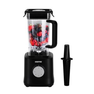 Professional Blender, 1800W Powerful Motor, GSB44078 - Countertop Blender for Milkshake Fruit Smoothie Maker 2L, Stainless Steel 6 Leave Blade