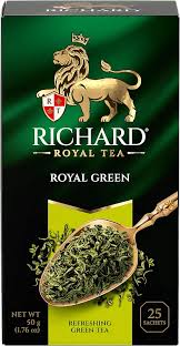 Royal Green The flavor of Chinese green tea combines herbal and delicate floral notes. It has a subtle, fresh aroma