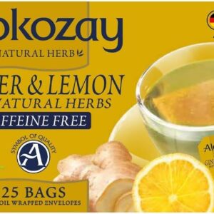 Alokozay Ginger & Lemon Tea 25 Teabags