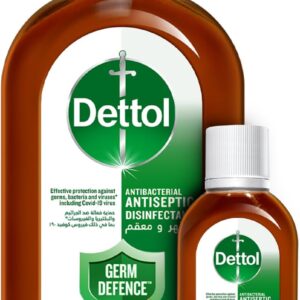 Dettol Antiseptic Antibacterial Disinfectant Liquid, 500ml + 125ml
