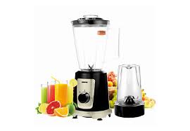Geepas 2 In 1 Multifunctional Blender|Perfect combination of high-speed blades and a powerful 550W, Black, GSB44030