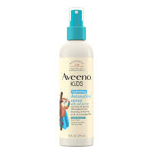 Aveeno Kids Hydrating Detangling spray with oat extract