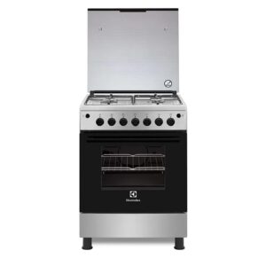 Super General 60X60 cm, 4 Burner Gas Cooker, Silver - SG6580FS