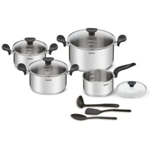 Tefal - E308SB74 – Cookware Set, 16/18/20/24cm Pots